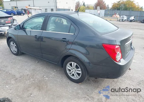 2014 Chevrolet Sonic Lt Auto z USA, uszkodzony, nr VIN 1G1JC5SH7E4167279